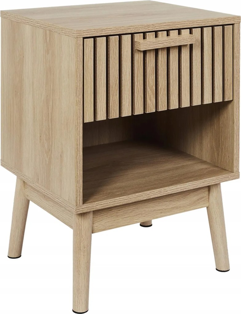 Klaus éjjeliszekrény Természetes