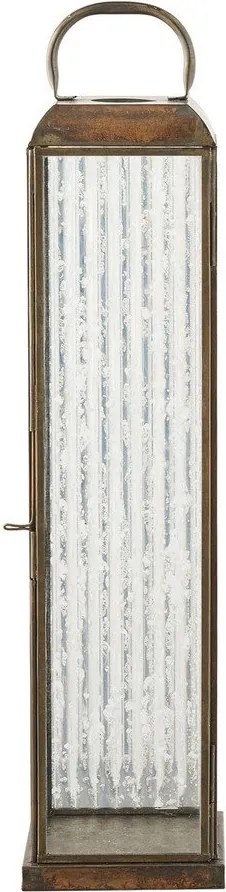 Fém-üveg lámpás (magasság 49 cm) Herslev – House Nordic