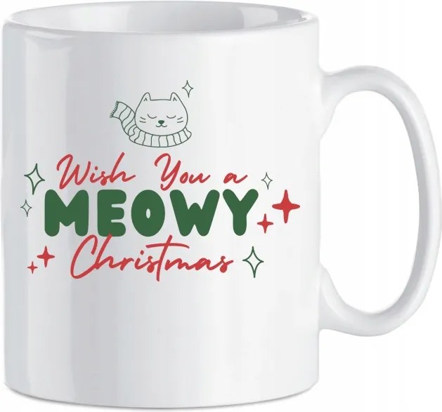 Karácsonyi bögre Macska Karácsonyi macska 330 ml