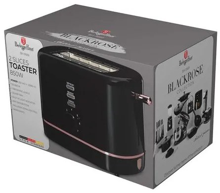 BerlingerHaus Kenyérpirító (700 W) Black Rose Collection BH/9569