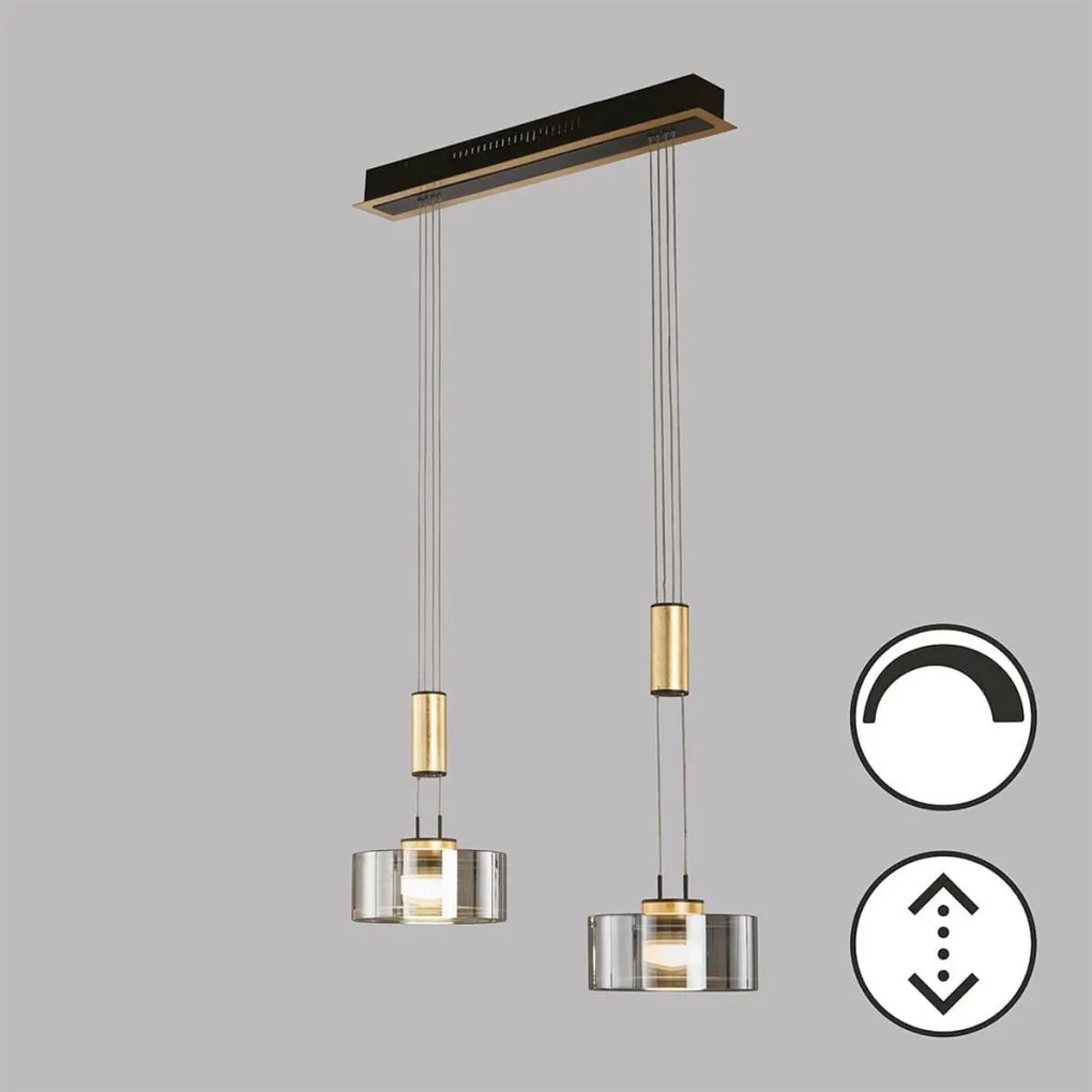 Fischer&Honsel Lavin 61058 Lepel lámpa 2x9W/LED 2700K 1900 lm IP20