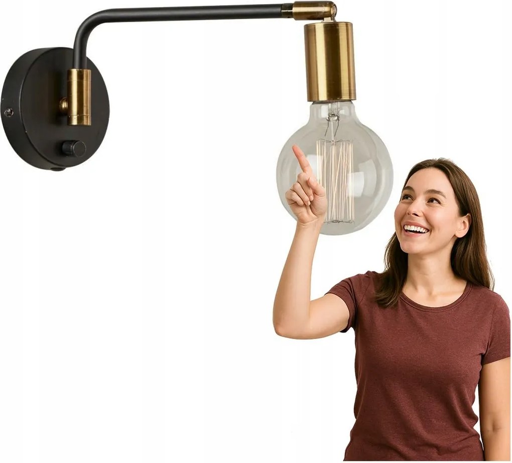 Ivette fali lámpa MB-BR16164-W1-G/B Italux