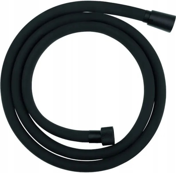 Zuhanytömlő 150 CM Szilikon Fekete Pretto