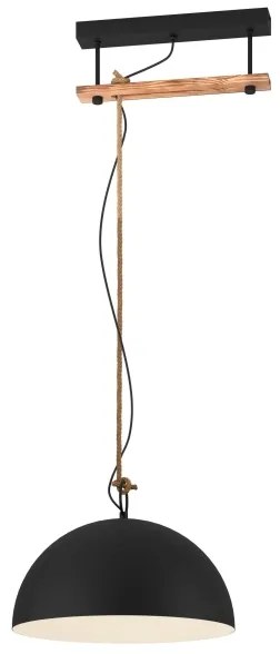 Eglo 43396 - HODSOLL függeszték kábellel 1xE27/40W/230V