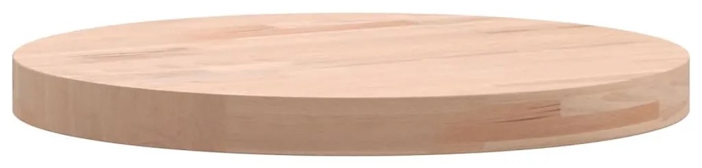 tömör bükkfa kerek asztallap Ø30x2,5 cm