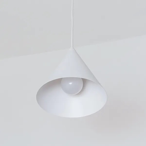 Kábeles csillár ETNA II 1xE27/15W/230V átm. 18,5 cm fehér