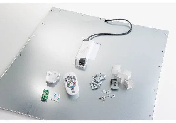 Eglo 32547 - LED RGBW Dimmelhető beépíthető panel SALOBRENA-C 34W/230V fehér + távirányító