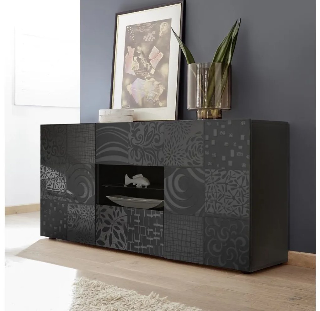 Komód ARIA antracit