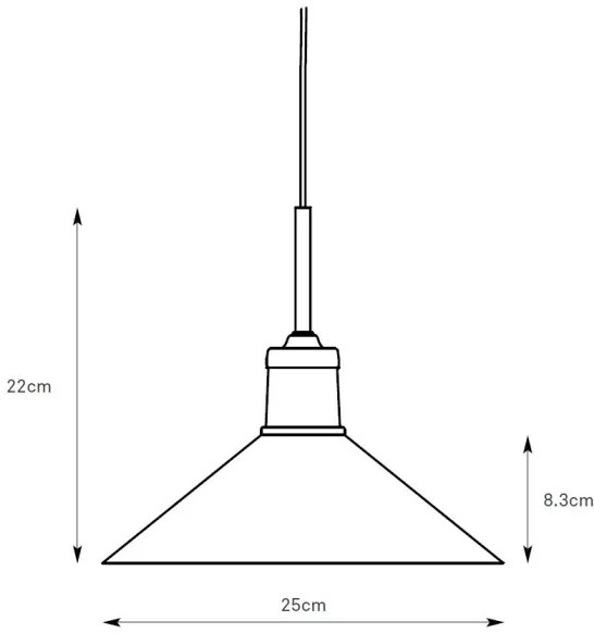 Markslöjd 108867 - Csillár zsinóron VELA 1xE27/40W/230V réz/fehér