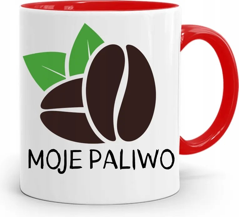 Piros Bögre Szerelőnek Kávé Az Én Üzemanyagom fényképes nyomtatással