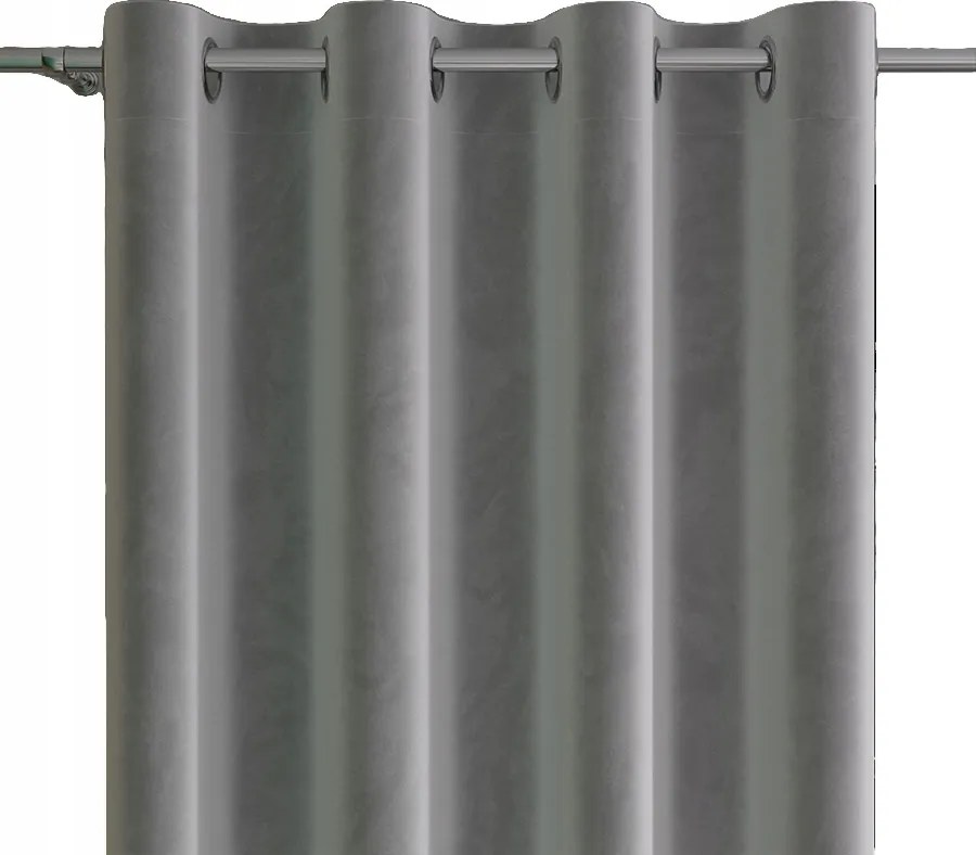 Velvi készfüggöny 140x160 világosszürke