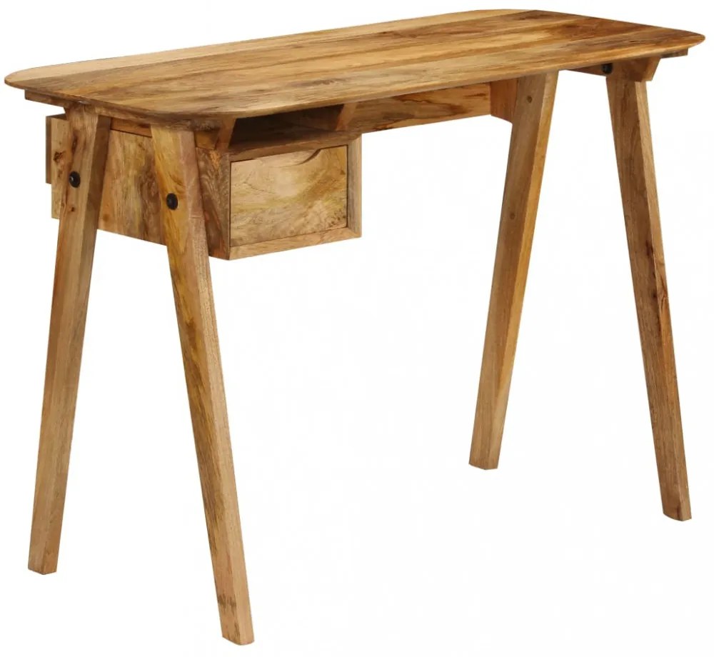 tömör mangófa íróasztal 110 x 50 x 76 cm