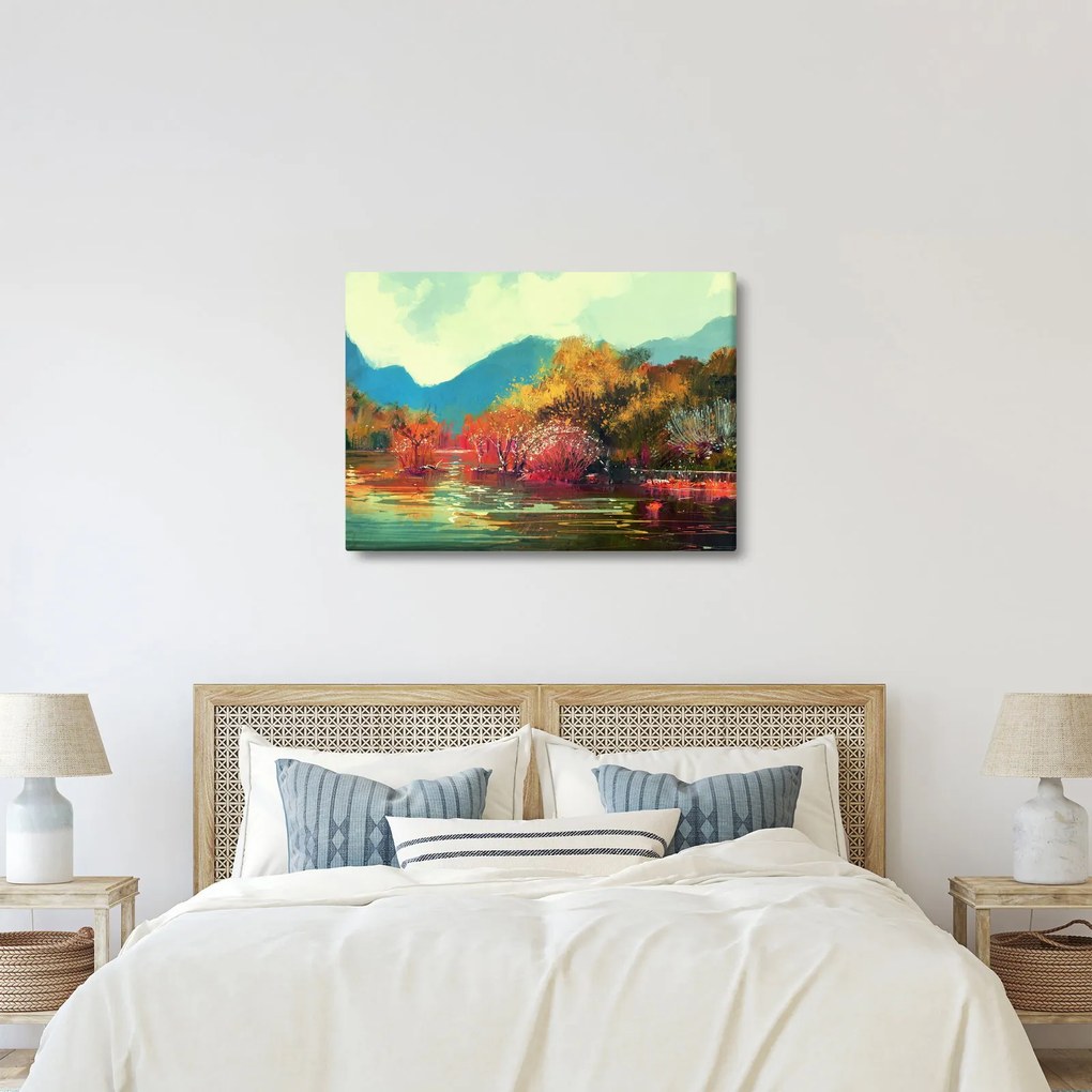 Kép - őszi színek (70x50 cm)