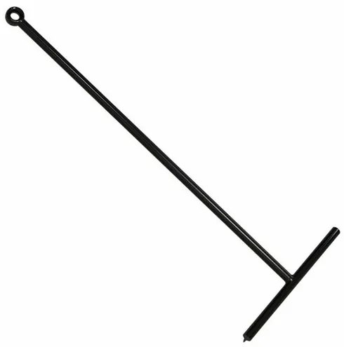AQUALINE SQ121B padlóösszekötő 30 x 89 cm, fekete