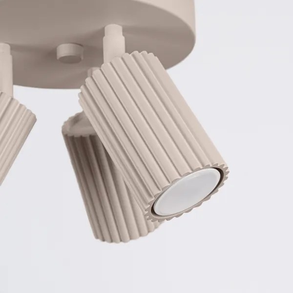 Brilagi - Spotlámpa CRESTO 3xGU10/10W/230V taupe