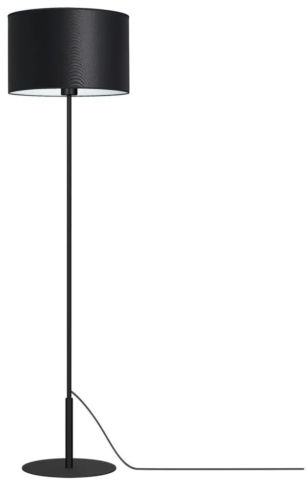 Luminex Állólámpa ARDEN 1xE27/60W/230V fekete/fehér LU3479