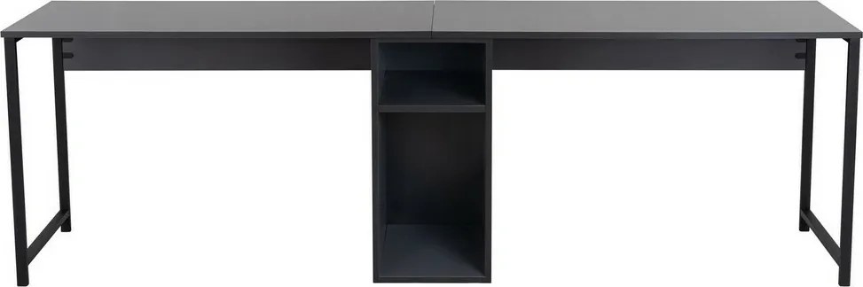 Twin Anthracite and Black íróasztal