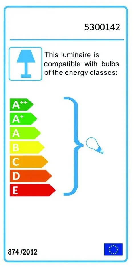 Lena fekete függőlámpa, ø 37 cm - White Label