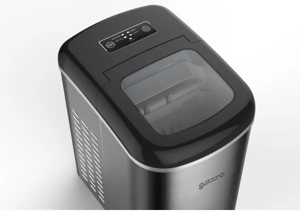 Guzzanti GZ125 - Jégkészítő 140W/230V rozsdamentes acél/fekete