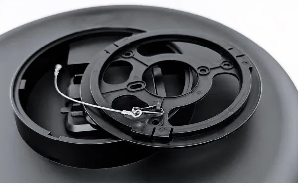 VARIO NOVA LED/13/18W/230V 36 cm átmérőjű, állítható fekete mennyezeti lámpa IP4