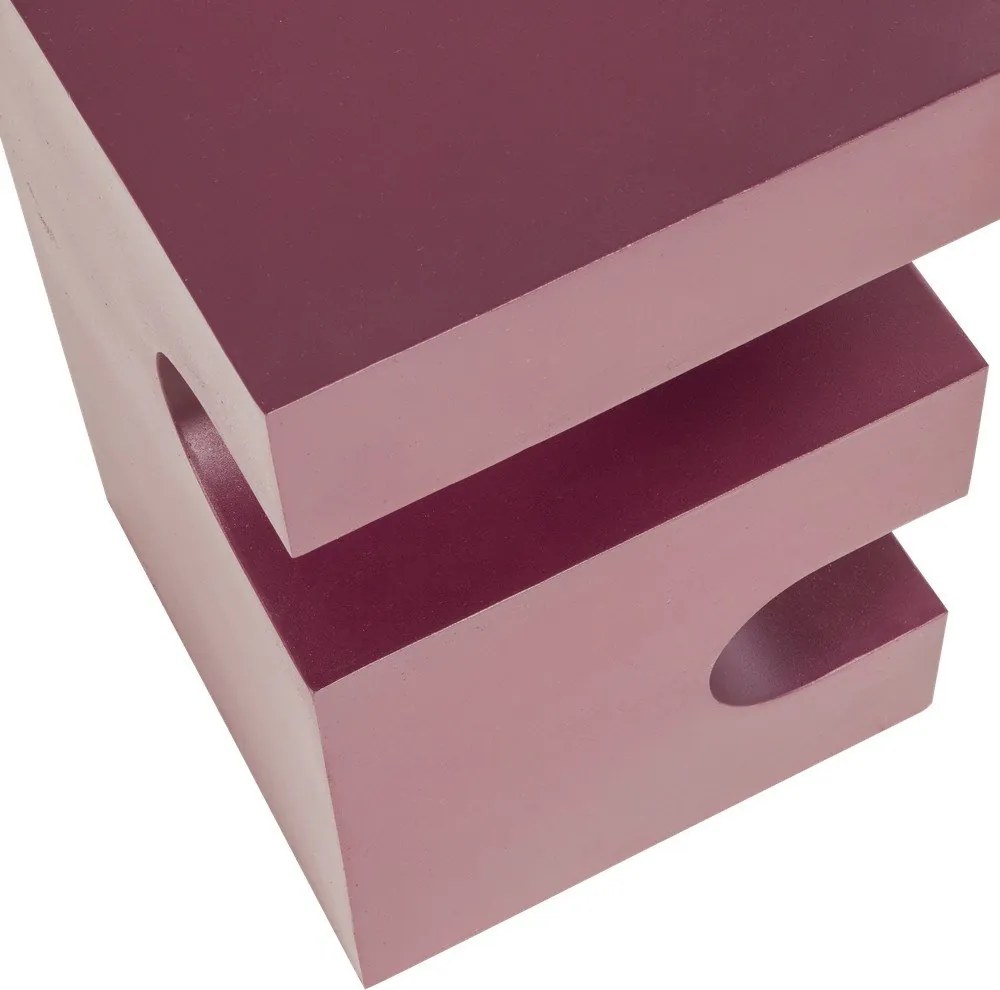 Fém tárolóasztal 30x30 cm Jessa – WOOOD