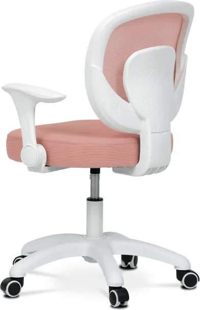 Gyerek Forgószék, Magasságállítás, Rózsaszín Hálós. KA-K1062 PINK