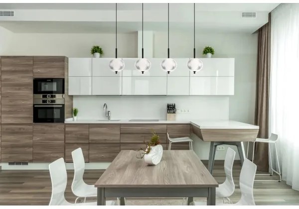 Globo 16042-4H - LED Csillár zsinóron AIDA 4xLED/5,75W/230V 3000K/4500K/6500K