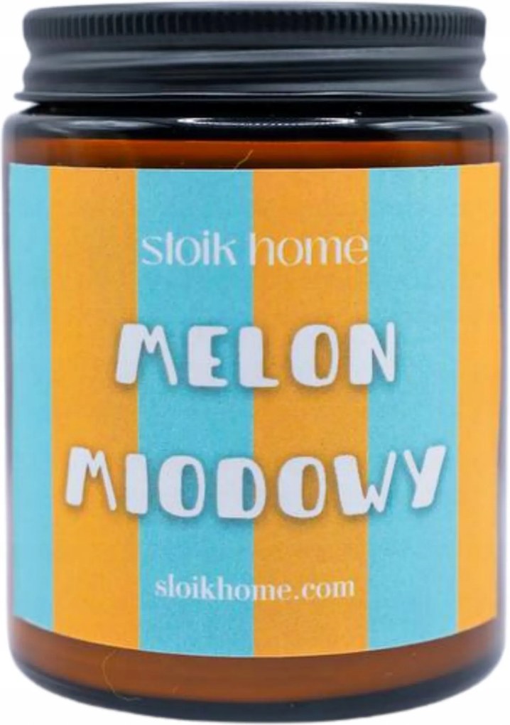 Szójagyertya Dinnye Mézes gyümölcs illatgyertya 150ml Słoik Home