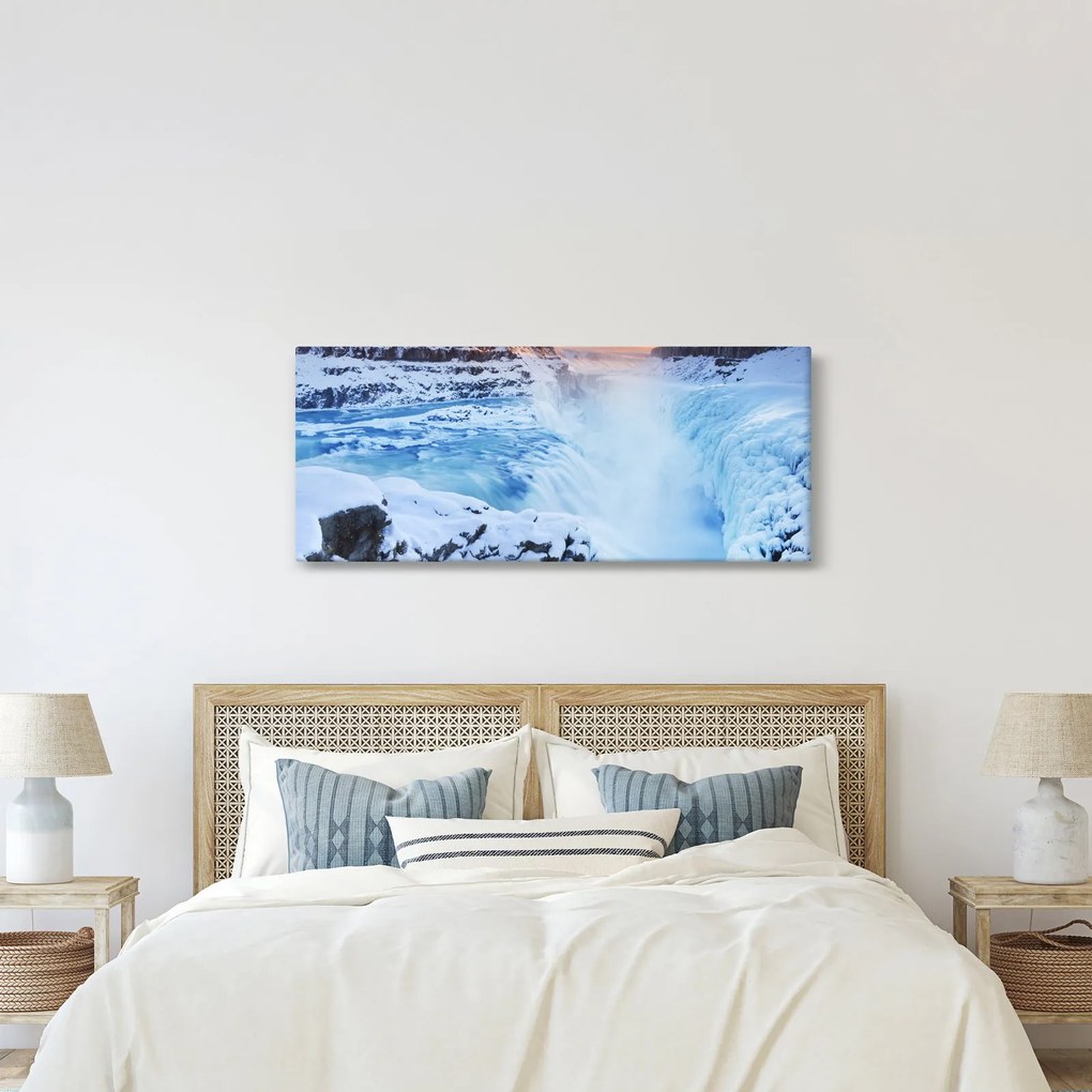 Kép - Hideg vízesések (120x50 cm)