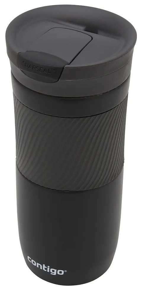 Contigo Byron 470 ml hőálló palack, matt fekete, 470 ml