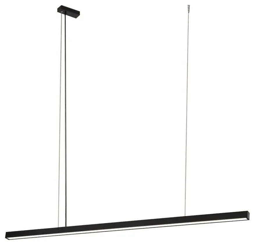 Shilo 1952 - LED Csillár zsinóron HANAWA LED/32W/230V 3000K CRI 90 fekete