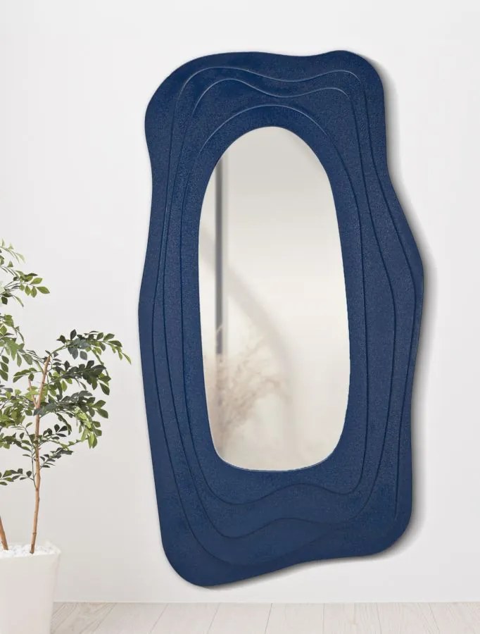 Fali tükör dafne blue 90x4x165cm