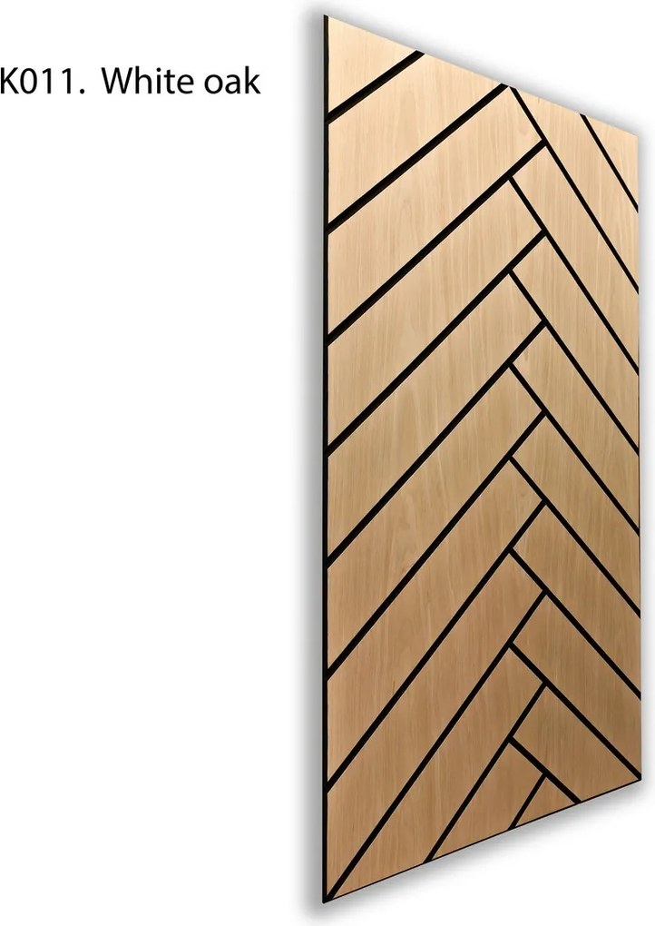 Freja parketta mintás akusztikus falipanel 120x60x0,9cm - világos tölgy - világos tölgy