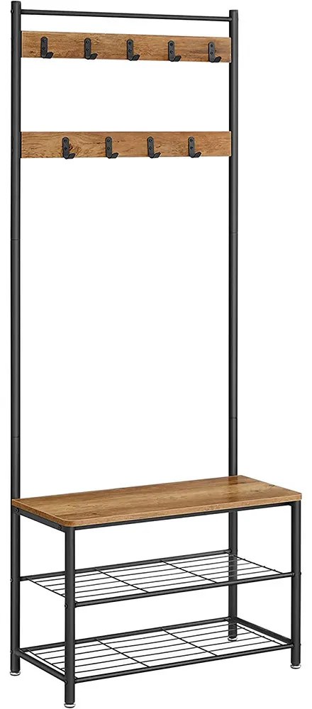 Előszobafal, 70x32,5x175 cm
