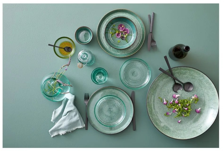 Zöld-fekete kőedény tálka Gastro Green/Black – Bitz