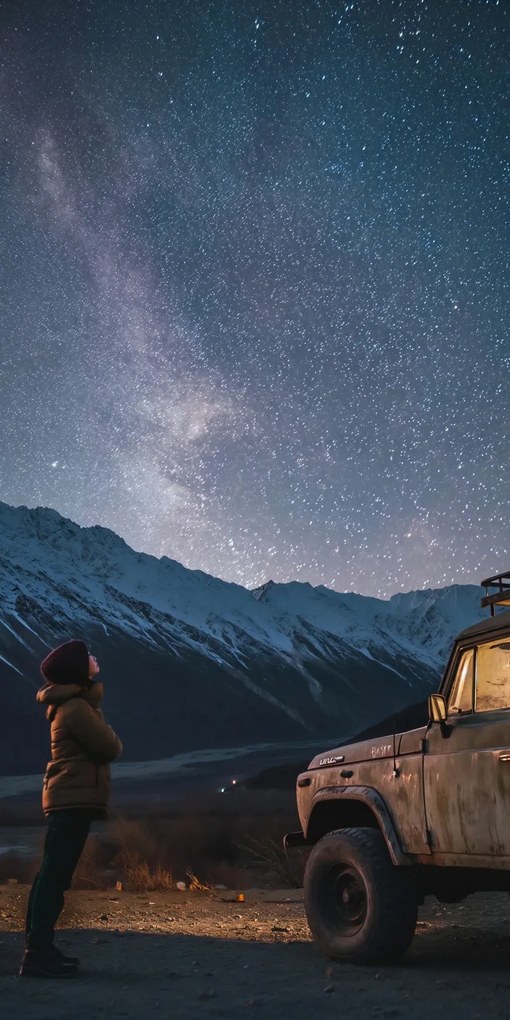 Poszter 50x100cm Csillagos megfigyelések