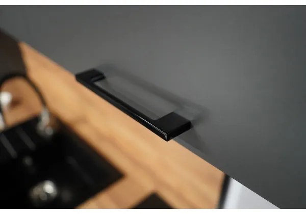 ELISE 180 cm-es grafit konyhablokk