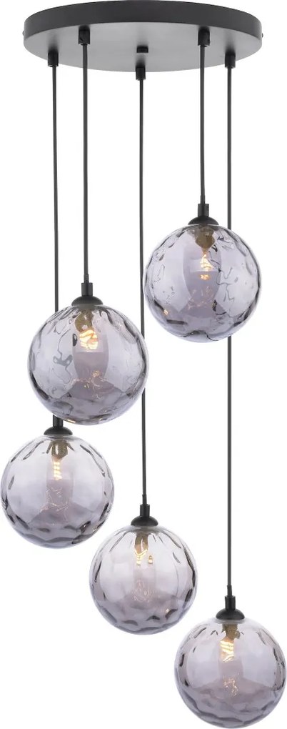 Dar Lighting modern függeszték federico matt fekete darfed0522-10