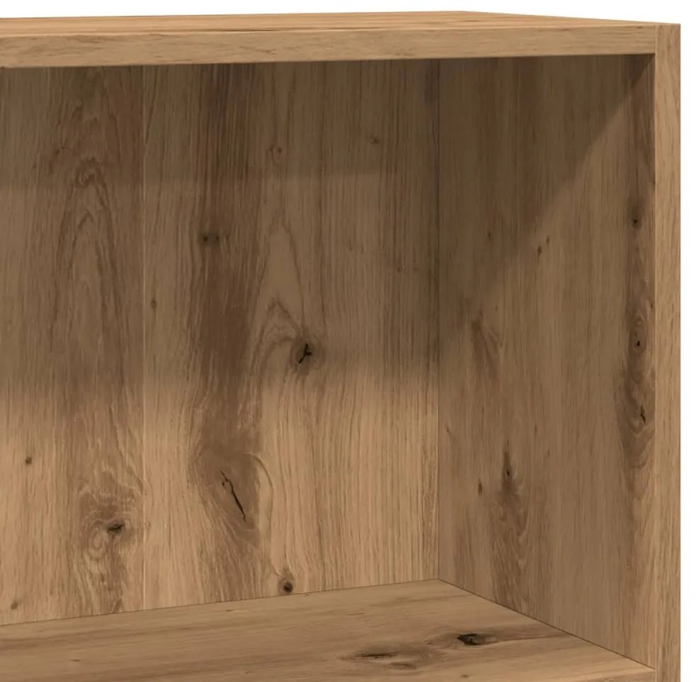 kézműves tölgy szerelt fa könyvespolc 60 x 24 x 76 cm
