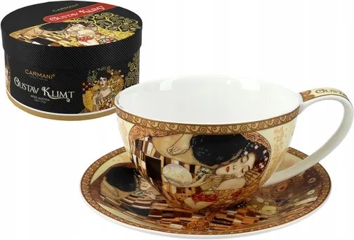 Gyönyörű Csésze Gustav Klimt Csók 360ml