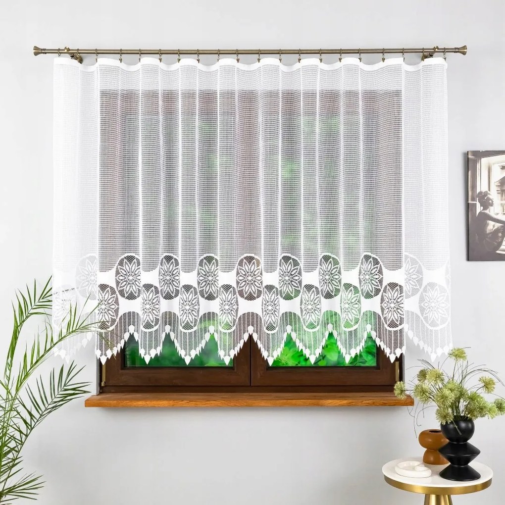 Hosszú Szalagfüggöny Geometrikus Minta 25807 300X150