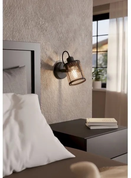 Eglo 43531 - Fali spotlámpa DELLOW 1xE27/40W/230V