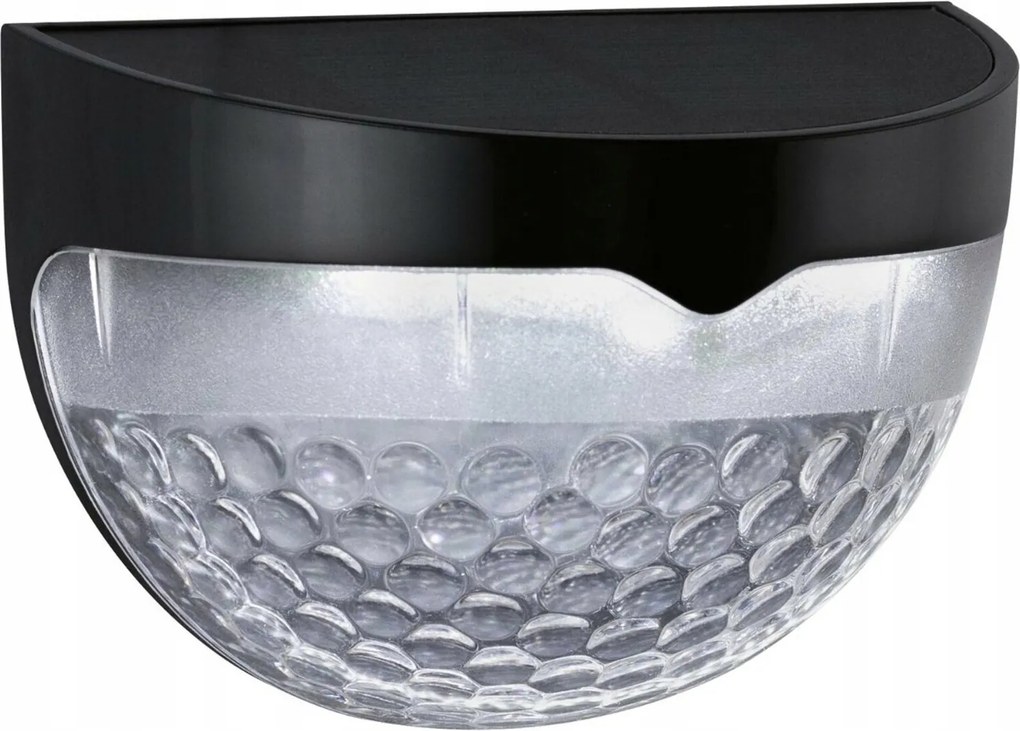 Paulmann Napelemes Led lámpa Mimmo 6500K IP44 fekete, nappali fehér