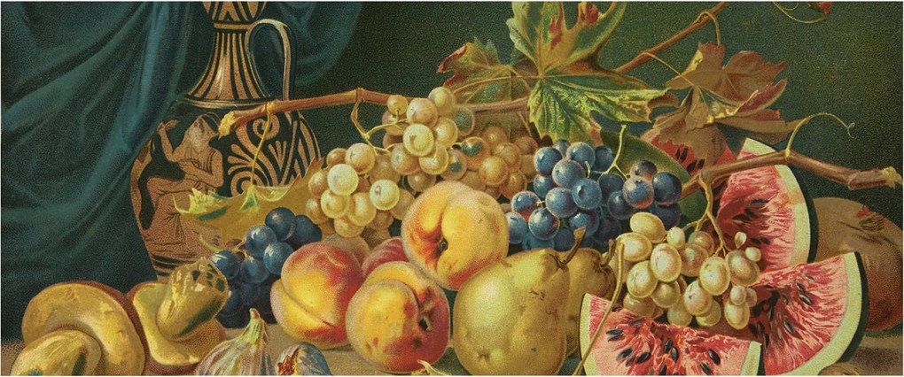 Flizelin tapéta falra Prémium Gyümölcsös báj 250x104 Ragasztó