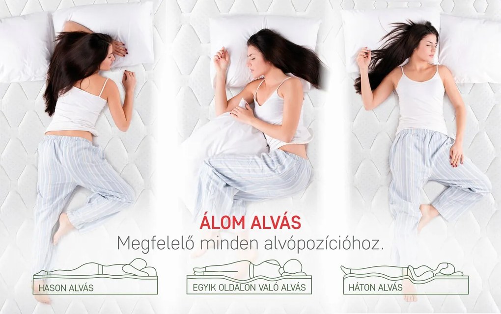 Hotel Line Deluxe Ortopéd Memory Matrac Pocket 160x190 cm