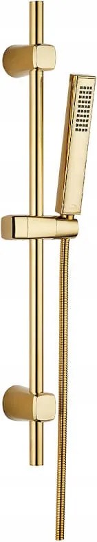 Zuhanyszett Rúdon, Négyzet Alakú, Arany