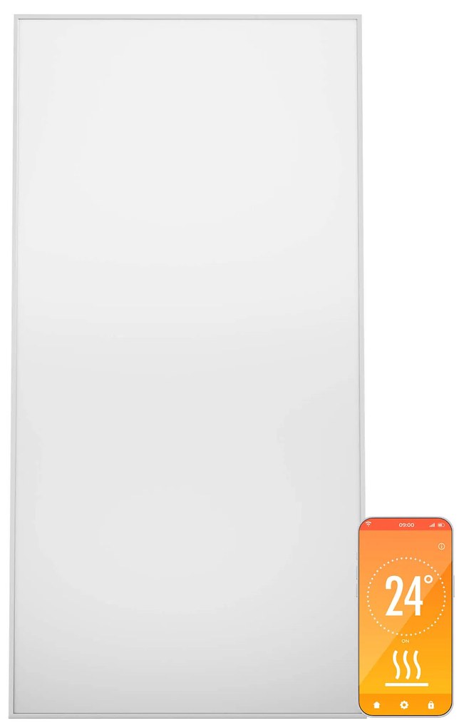 Klarstein Wonderwall Air Smart 770, infravörös hősugárzó, 60 x 120 cm, 770 W, alkalmazás