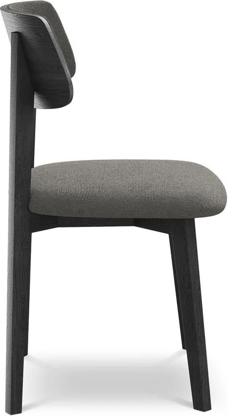 Szürke tömörfa étkezőszék Niu – Makamii