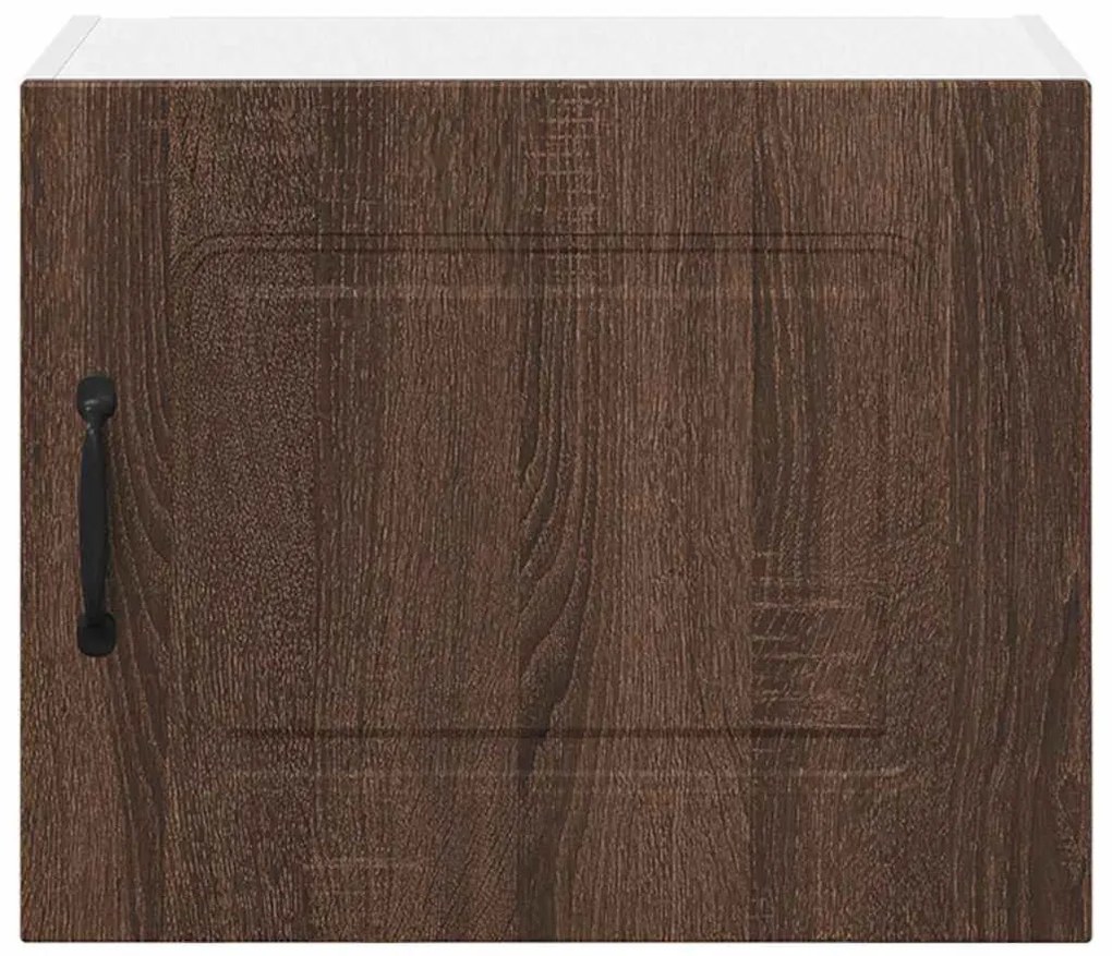 Fali konyhaszekrény 2 pcs Barna Tölgy 50 x 31 x 40 cm Faanyag