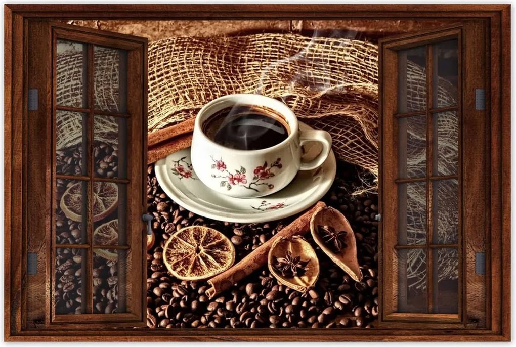 Poszterek 60x40 Kávéscsésze vaníliával